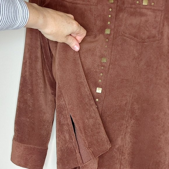 Soft corduroy shirt - 6P - Picture 6 of 8
